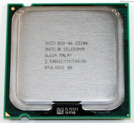 Intel E3300 Celeron 2.5Ghz Dual Core 1mb Cache Socket 775