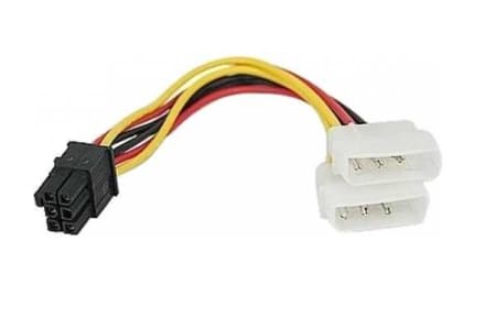 6 Pin Power Converter for Graphics Card