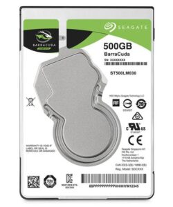 Seagate 500GB 2.5" Barracuda Mobile Hard Drive Amazing Versatility Unmatched Dependability Best-Fit Applications - Laptops - Mobile storage - External storage systems - All-in-one PCs - Ultra-slim desktop PCs Key Advantages - Broadest 2.5-inch hard drive portfolio suitable for a variety of compute applications. - Thinnest and lightest 2.5-inch hard drives providing seamless upgrades of thin and light laptops and smaller form factor systems. - Advanced Power: Advanced power modes help save energy without sacrificing performance. - SATA 6Gb/s: Interface optimizes burst performance. Versatile, Fast and Dependable BarraCuda leads the industry with the highest capacities for desktops and mobile computers. The BarraCuda portfolio is a great option for upgrades. Amazing Versatility Get the most out of your storage with BarraCuda hard drives. From computers full of photos and memories to gaming PCs that need more room to play, BarraCuda grows with you. 2.5-Inch BarraCuda Hard Drives Deliver! Laptop and Mobile Storage - Experience the highest capacity, and the thinnest 2.5-inch hard drive you’ve ever seen. Massive storage for all of your application and data needs along with a slim form factor drive that makes system upgrades very easy. External and All-in-One PC Storage - Provides amazing storage for your important and critical work files, as well as those you personally treasure the most. This drive is an excellent solution for taking your external hard drive to the next level or bumping up the storage on your all-in-one or slim PC. Multi-Tier Caching Technology All hard drives in the BarraCuda family come equipped with Multi-Tier Caching Technology (MTC). MTC takes your PC to new performance levels, so you can load applications and files faster than ever before Specifications: - Standard Model Numbers: ST500LM030 - Capacity: 500GB - Interface: SATA 6Gb/s - Cache: 128MB - Form Factor: 2.5 inch - Height: 7mm - Performance: Multi-Tier Caching technology - Key Feature: High capacity in small size What's in the box Seagate 500GB 2.5" Barracuda Mobile Hard Drive