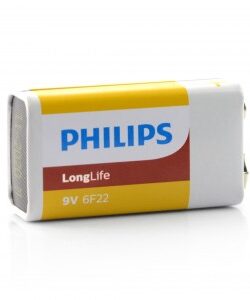 9v long life philips battery