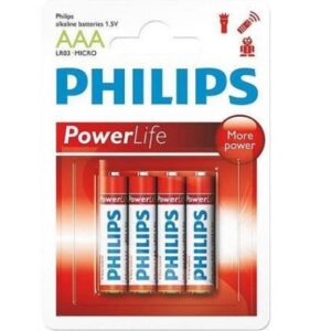 PHILIPS LONGLIFE 9V BATTERY