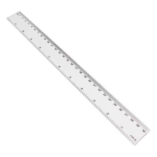 Treeline Easi-Rule Plastic Ruler