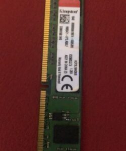 KINGSTON 8GB DDR3 1600MHZ DESKTOP RAM CARD ( Refurbished )