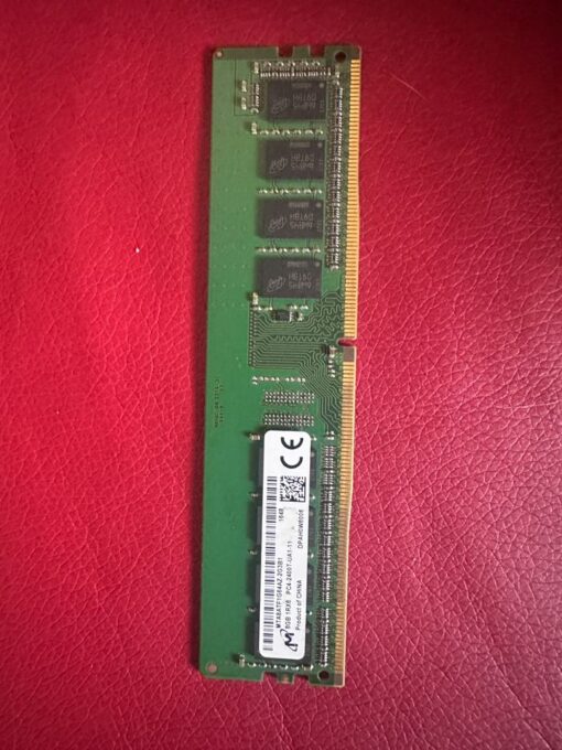 Micron 8GB PC4-19200 DDR4-2400MHz Non-ECC Unbuffered CL17 288-Pin DIMM 1.2V Single Rank Memory