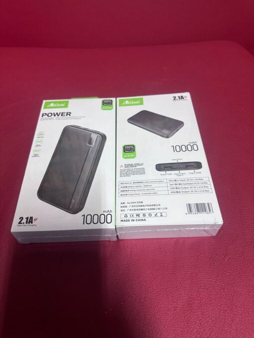 10 000 mAh Power bank with Fast Charge, USB-C AND USB Type A Power Bank - Image 2