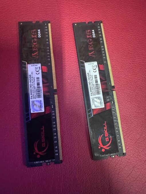 G.SKILL Aegis 16GB (2x8GB) DDR4-3000MHz Memory