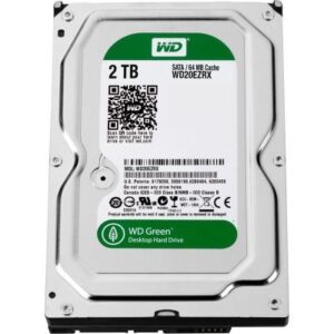 2TB Western Digital WD Green 3.5-inch SATA III Desktop Hard Drive (IntelliPower, 64MB cache)