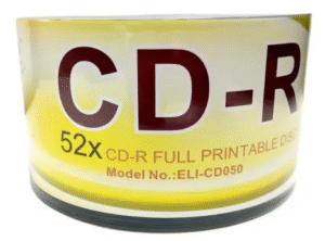 Elite Printable CD-R Pack of 50 Shrink Packed