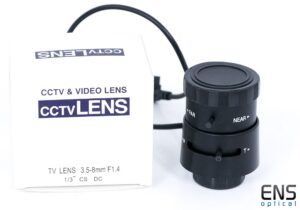 3.5-8mm Auto Iris Security Camera Lens - HD 720P Clarity, Low Distortion, High Compatibility