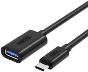 Unitek- USB C type male to USB Type-A Female OTG Cable