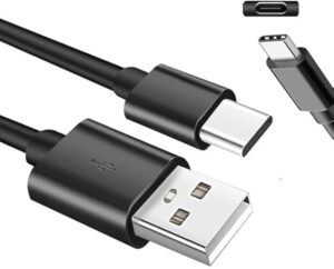 1M USB C Charger Cable Lite-an USB A to USB C Type C Charger Cable