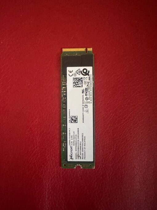 Micron M600 512GB 2260 M.2 NAND Flash SATA 6.0Gb/s SSD (560MB/s Read / 510MB/s Write) Gen 3x4 NVMe