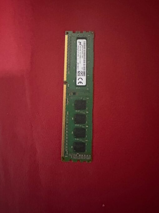 Micron 4GB DDR3 1Rx8 PC3-12800U MT8JTF51264AZ-1G6E1 Desktop RAM Memory