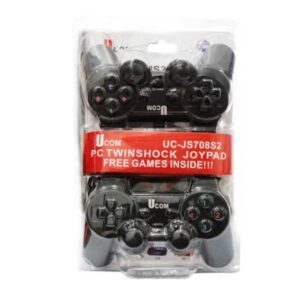 UCOM UC-JS704S2 PC Dual Shock Joypad, USB Double controller