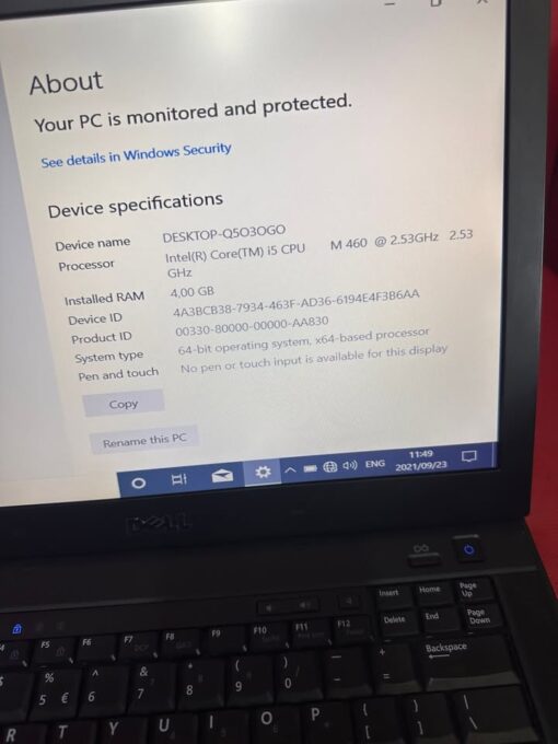 DELL LATITUDE E6410 INTEL intel core i5 M460 2.4 GHz, 4 GB RAM, 500 GIG WINDOWS 10.Good battery - Image 4