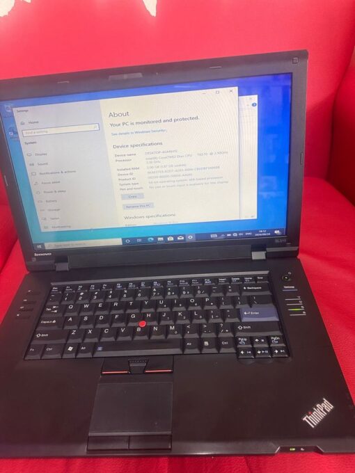 Lenovo ThinkPad SL510 Notebook|Dual Core T6670 2.20GHz 2GB DDR3 Ram|320GB HDD | 15.6″ |Windows 10 - Image 8