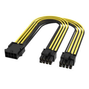 PSU PCIe 8-Pin to GPU 6+2-Pin Splitter Cable