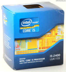 Intel Core i5-2400 Quad-Core Processor 3.1 GHz 6 MB Cache LGA 1155