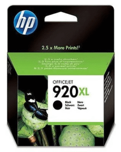 Original HP 920XL Black High Yield Printer Ink Cartridge Original Single-pack