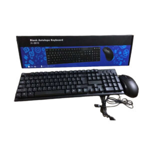 DW Antelope USB Wired keyboard And Mouse Black H-8810
