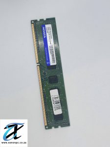 ADATA 4GB DDR3-1333 PC3-10600 CL9 240-Pin Desktop RAM AD3U1333W4G9-B