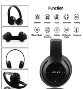 P47 Wireless Bluetooth Stereo Headphones