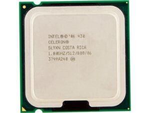 Intel Celeron 430 Processor 1.80 GHz 512 KB Cache Socket LGA775