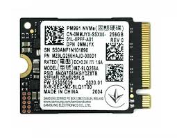 Samsung PM991 Series 256GB PCI Express 3.0 x4 NVMe M.2 2230 OEM Internal SSD