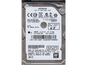 Hitachi 500GB 7200RPM 2.5″ Hard Disk Drive