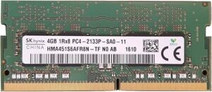 SK Hynix 4GB 1Rx8 PC4-17000 DDR4-2133p 1.2volt CL15 260 Pin Sodimm Memory