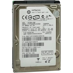 Hitachi TravelStar 5K320 HTS543225L9SA00 250GB 5.4K 8MB SATA 2.5