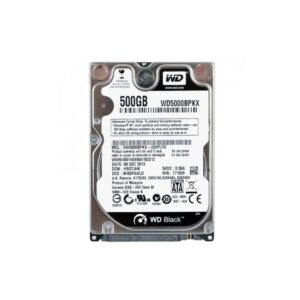500GB Western Digital Black 2.5" SATA Hard Drive 7200RPM for Laptop