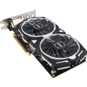 MSI Radeon RX 470 ARMOR 4GB GDDR5 OC Edition Graphics Card / 2048 Stream Processor / 256-bit Memory Bus / Boost Clock 1230MHz