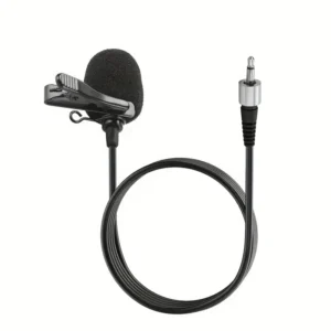 Laryngeal Microphone + Clip-On Lapel Mic with 3.5mm Jack