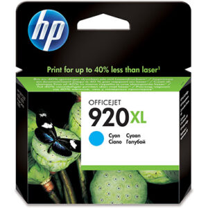 Original HP 920XL Cyan High Yield Printer Ink Cartridge Original Single-pack (Copy)