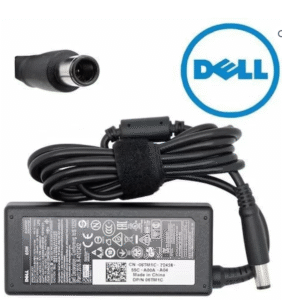 Original Dell Big Pin Charger – 65W, Big Pin 7.4 MM, 19.5V 3.34A