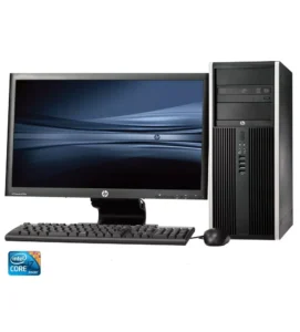 Hp Elite 8300 Tower I7-3770 Quad Core 3.40Ghz 16Gb 500Gb Dvdrw Windows 10 Pro 64 Bit 19" Lcd