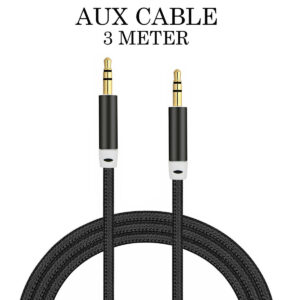 Aerbes AB-S617 3.5mm Audio Aux Cable For Car Headphone Speaker