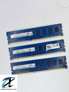 SK Hynix 4GB DDR3-1600 PC3-12800U 240-Pin Desktop RAM HMT351U6EFR8C-PB