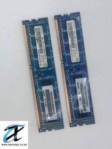 Ramaxel 2GB DDR3-1333 PC3-10600 240-Pin Desktop RAM RMR1810EC58E8F-1333