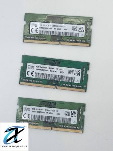 SK hynix 8GB DDR4-3200 PC4-25600 Laptop RAM 260-Pin SO-DIMM HMAA1GS6CJR6N-XN