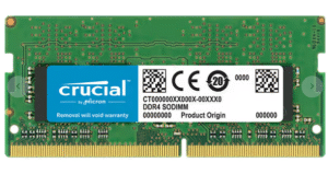 Crucial 4GB DDR4 2666MHz SO-DIMM Single Rank Notebook RAM