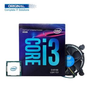 Intel Core i3 8100 8th generation processor 3.60 Ghz for LGA1151 Socket Pre-owned