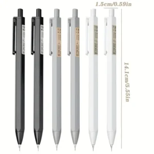 Automatic Pencil Refills - 0.5mm HB Lead Core, Anti-Break Durable Plastic, Compatible with 0.5mm
