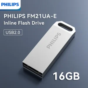 PHILIPS USB Flash Drive, 16GB, Fashionable and Unique Shape and Design, Multi-capacity Options, Support for Computers, and Most Other Smart Devices Suitable for USB Flash Drives