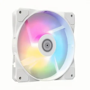 TEUCER P16 RGB Fan 120mm Computer Case Fan Rainbow Cooler 4PIN 12cm CPU Cooler Silent Fan