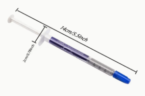 1g Grey Silver Thermal Grease Silicone Heat Sink Paste for CPU Cooler Heatsink 10% Silver For CPU