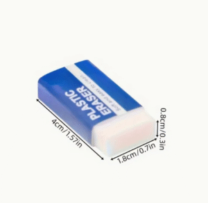 2B Erasers - Durable, Easy to Erase, Ideal for Writing, Drawing And Art Projects