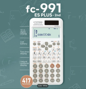 CTIFREE FC-991ES PLUS 2nd Edition - 10+2 Digit Large Screen Scientific Calculator with 417 Function