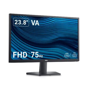 Dell 24 Monitor - SE2422H 24 5ms (gtg), VA (Vertical Alignment), Full HD (1920 x 1080), 60 Hz (VGA) / 75 Hz (HDMI), Monitor Connectivity: VGA, HDMI 1.4, AMD FreeSync / SE2422H